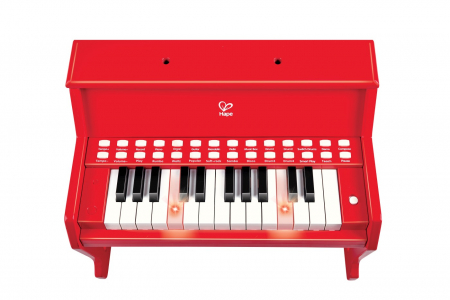 Hape Pian Electronic Roșu cu Lumini  [6]