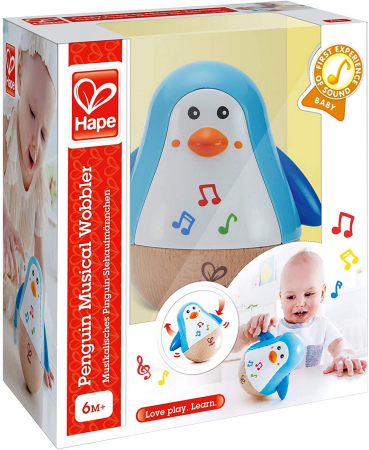 Jocuri si Jucarii Educative - Hape Pinguin Muzical Hopa Mitica 