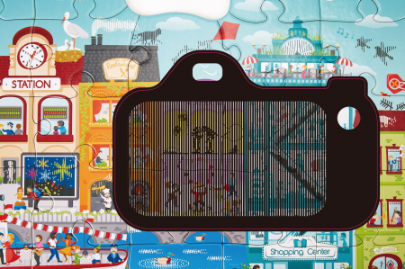 Hape Puzzle Orasul Animat  [6]