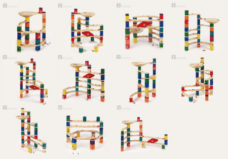 Set de joaca Quadrilla Xcellerator cu 86 de piese si 50 de bile, +4 ani [4]