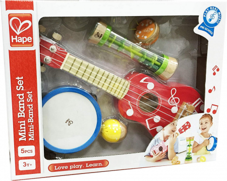 Jocuri si articole copii - Hape Set Mini Formație 