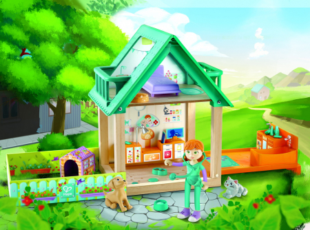 Hape Set Veterinar  [8]