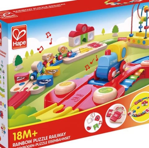 Hape Sină de Tren Curcubeu [3]