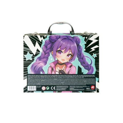 HAPPI HOBBI ART CASE SET DE DESEN DELUXE CU 50 DE ACCESORII MANGA [3]