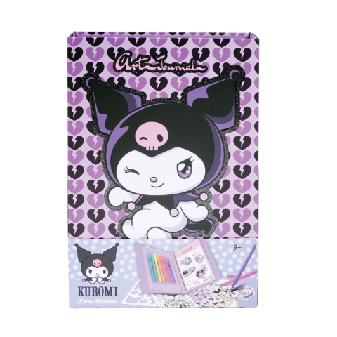 Jocuri de Rol - HAPPI HOBBI KUROMI JURNAL ARTISTIC CU MARKERE NEON