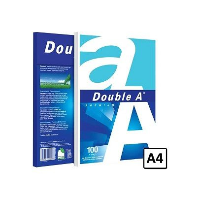 Blocuri desen - Hartie copiator A4 Double A, 80 g/mp, 100 coli/top