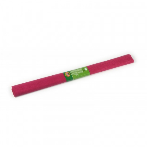 Produse art & craft-Lucru manual - Hartie creponata 50x200cm,rosu carmin,10 bucati/set