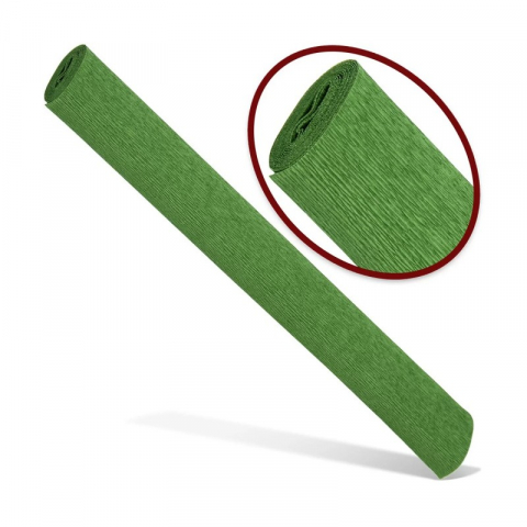 Produse art & craft-Lucru manual - Hartie creponata solida floristica,50x200 cm,verde fistic