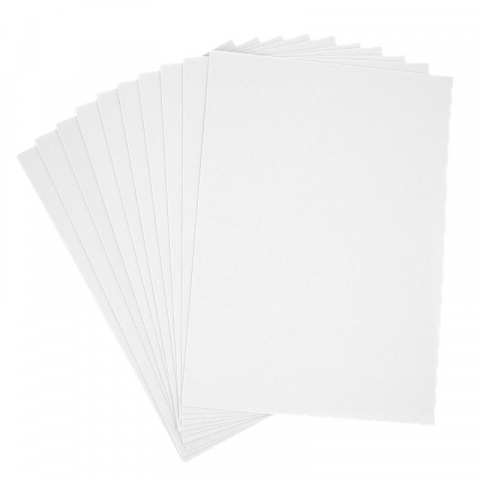 Produse art & craft-Lucru manual - Hartie gumata A4 pentru activitati crafts,alb,grosime 1.3 mm, 10 coli/set