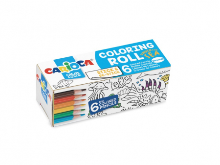 Hârtie Mini Coloring Roll Carioca 85x10 cm [4]