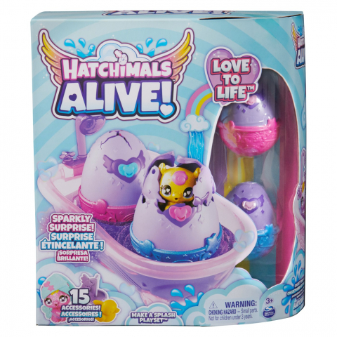 Figurine cu eroi si personaje - HATCHIMALS ALIVE SET MAKE A SPLASH