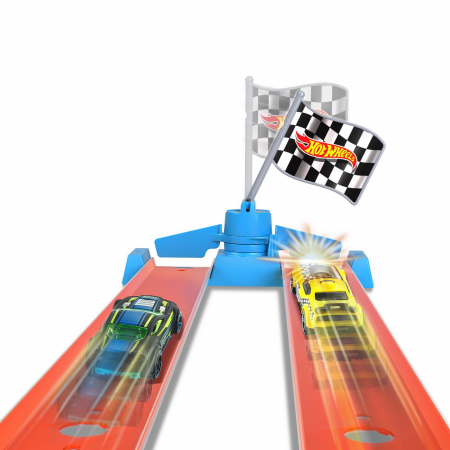 Hot Wheels Lansator cu Mașinuța Pista pentru Accelerări Maxime  [5]