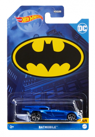 Jocuri si articole copii - HOT WHEELS MASINA METALICA TEMATICA BATMAN SCARA 1:64