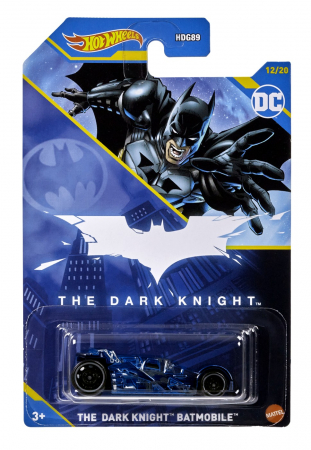 Masinute, Motociclete, Elicoptere, Avioane & Trenulete - Hot wheels masina metalica tematica batman the dark knight batmobile scara 1:64