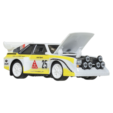 HOT WHEELS MASINUTA METALICA CU SISTEM PULL BACK AUDI SPORT QUATTRO S1 E2 HW TORQUE SCARA 1 LA 43 [4]
