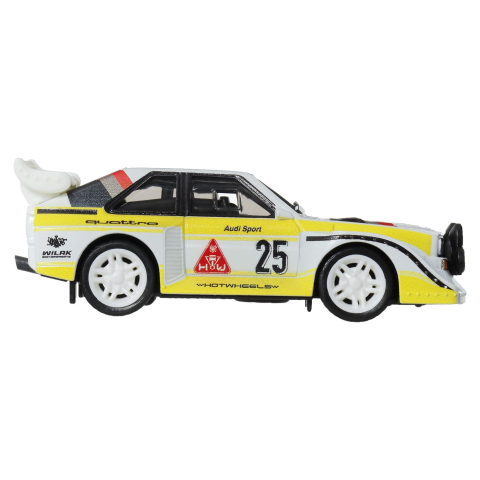 HOT WHEELS MASINUTA METALICA CU SISTEM PULL BACK AUDI SPORT QUATTRO S1 E2 HW TORQUE SCARA 1 LA 43 [1]