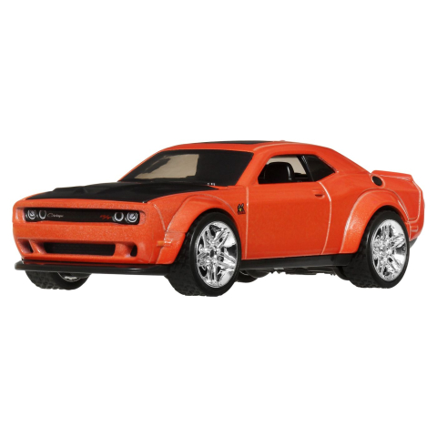 HOT WHEELS MASINUTA METALICA CU SISTEM PULL BACK DODGE CHALLENGER R/T SCAT PACK FACTORY FRESH SCARA 1 LA 43 [1]