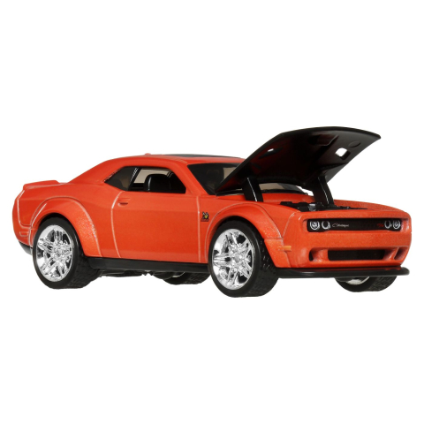 HOT WHEELS MASINUTA METALICA CU SISTEM PULL BACK DODGE CHALLENGER R/T SCAT PACK FACTORY FRESH SCARA 1 LA 43 [3]