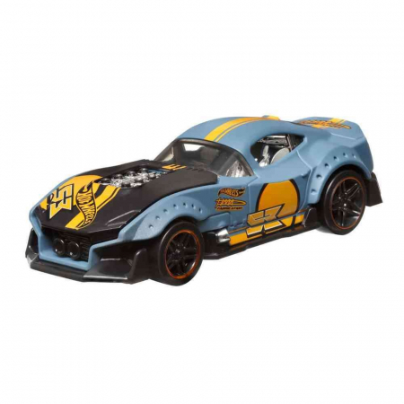 Hot Wheels Masinuta Metalica Cu Sistem Pull Back Muscle And Blown Scara 1:43 [1]