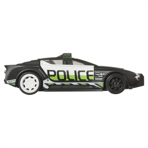 HOT WHEELS MASINUTA METALICA CU SISTEM PULL BACK POLICE ALPHA PURSUIT SCARA 1:43 [6]