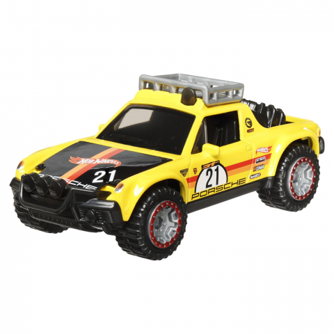 Hot Wheels Masinuta Metalica Cu Sistem Pull Back Porsche 914 Safari Scara 1:43 [1]