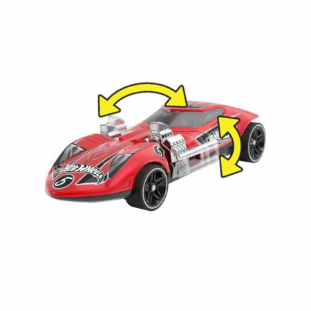 Hot Wheels Masinuta Metalica Cu Sistem Pull Back Twin Mill Scara 1:43 [2]