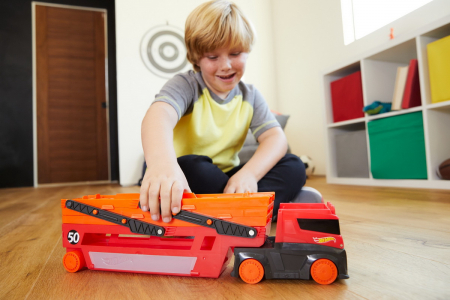 Hot Wheels Mega Transportatorul de Mașini  [5]