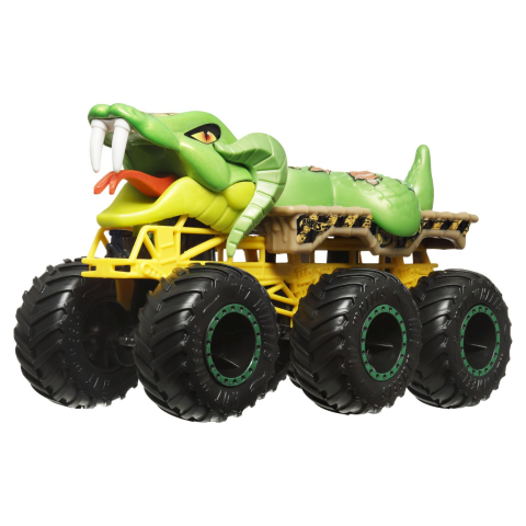HOT WHEELS MONSTER TRUCK BIG RIGS MASINUTA METALICA CU 6 ROTI CAGE RATTLER SCARA 1 LA 64 [3]