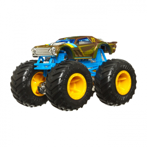 HOT WHEELS MONSTER TRUCK CAMION CU CULORI SCHIMBATOARE SCARA 1:64 [6]