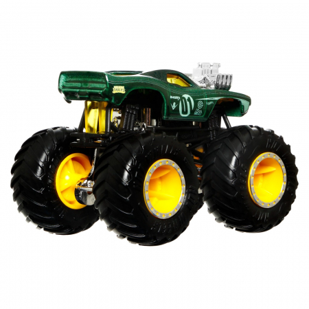 Hot wheels monster truck camion rodger dodger cu culori schimbatoare scara 1:64 [5]
