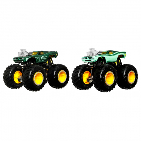 Hot wheels monster truck camion rodger dodger cu culori schimbatoare scara 1:64 [1]