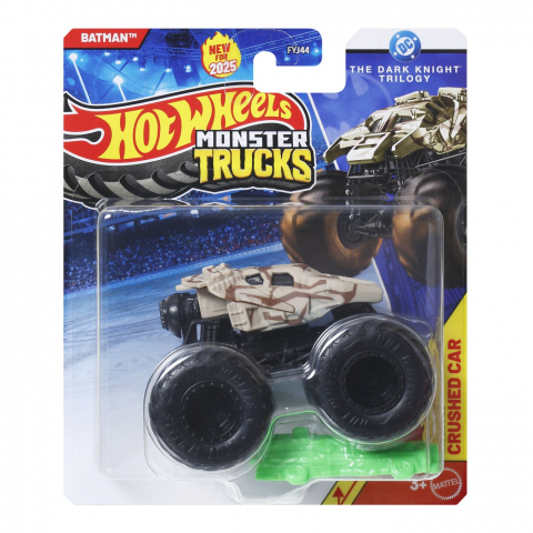 Jocuri si articole copii - HOT WHEELS MONSTER TRUCK MASINUTA BATMAN SCARA 1 LA 64