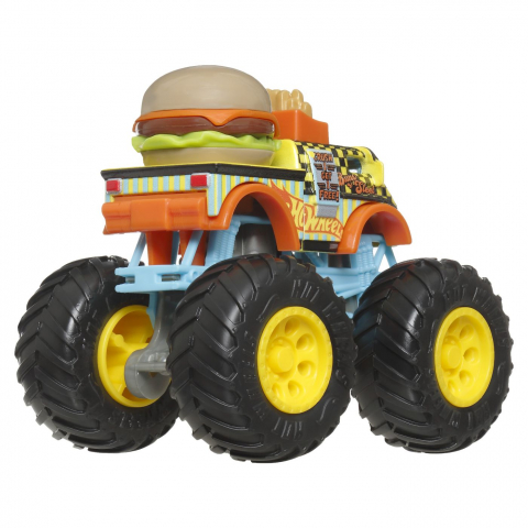 HOT WHEELS MONSTER TRUCK MASINUTA BUNS OF STEEL SCARA 1:64 [2]