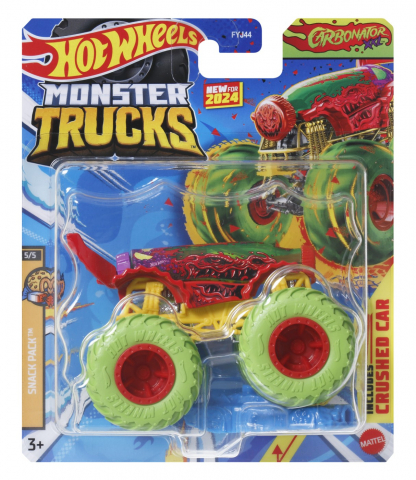 Jocuri si articole copii - HOT WHEELS MONSTER TRUCK MASINUTA CARBONATOR XXL SCARA 1:64