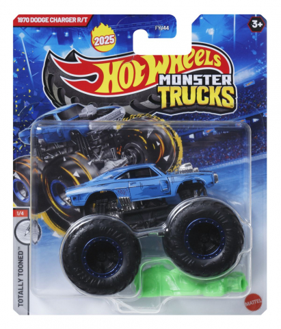 Jocuri si articole copii - HOT WHEELS MONSTER TRUCK MASINUTA DODGE CHARGER RT SCARA 1:64