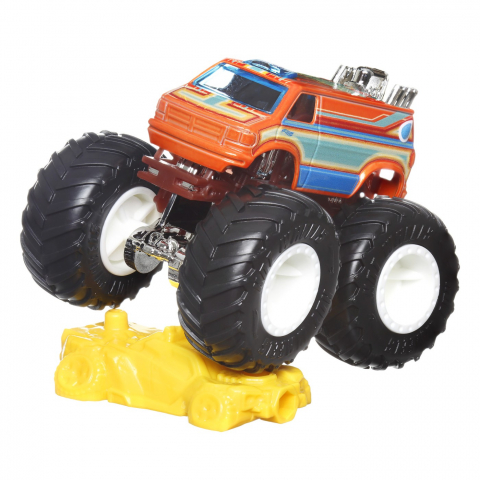 Hot Wheels Monster Truck Masinuta Dodge Ram Van Scara 1:64 [5]