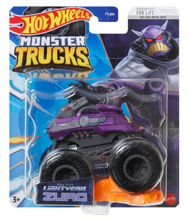 Masinute, Motociclete, Elicoptere, Avioane & Trenulete - Hot Wheels Monster Truck Lightyear Zurg 1:64 