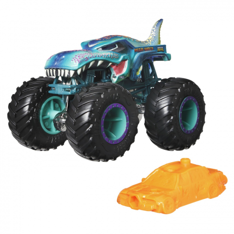 Hot Wheels Monster Truck Masinuta Mega Wrex Scara 1:64 [1]