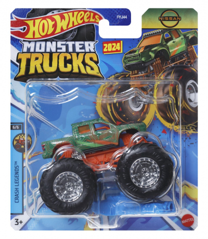 Jocuri si articole copii - HOT WHEELS MONSTER TRUCK MASINUTA NISSAN SCARA 1:64