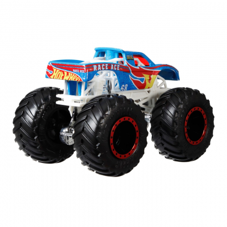 Hot wheels monster truck masinuta race ace scara 1:64 [2]