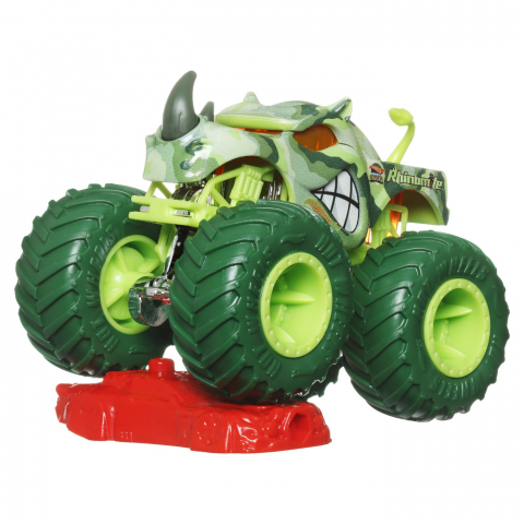 Hot Wheels Monster Truck Masinuta Rhinomite Scara 1:64 [5]