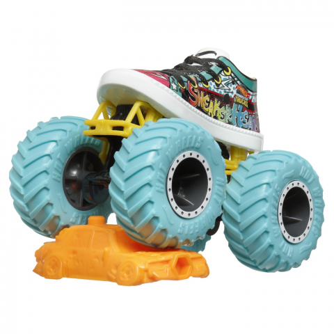 HOT WHEELS MONSTER TRUCK MASINUTA SNEAKERHEAD SCARA 1:64 [3]