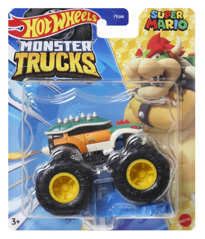 Jocuri si articole copii - HOT WHEELS MONSTER TRUCK MASINUTA SUPER MARIO SCARA 1:64