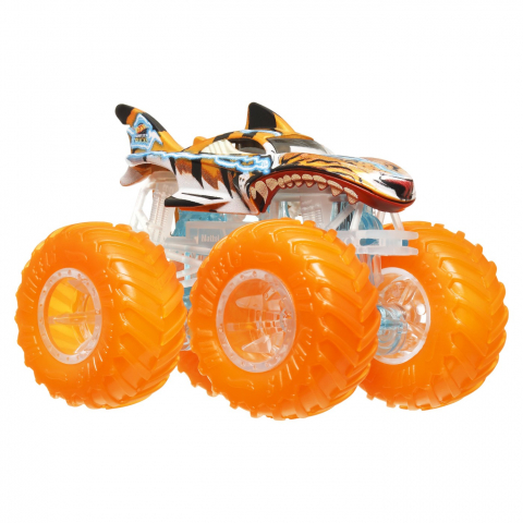 HOT WHEELS MONSTER TRUCK MASINUTA TIGER SHARK SCARA 1:64 [1]