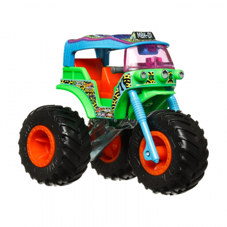 Hot wheels monster truck masinuta tuk n roll scara 1:64 [1]