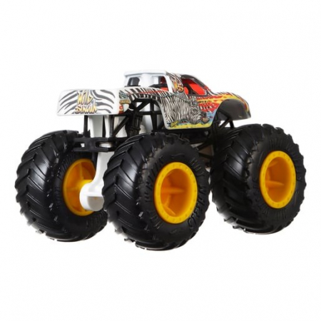 Hot Wheels Monster Truck Set 2 Masini Scara 1 La 64 Hw Safari Si Wild Streak [3]