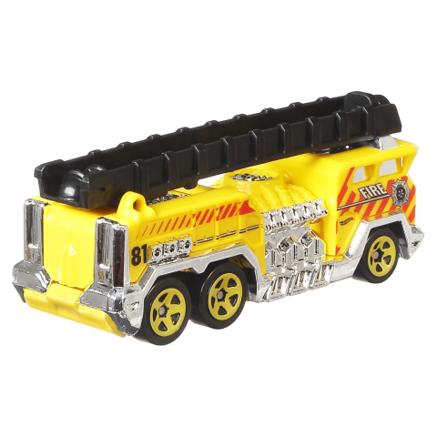 Hot Wheels Monster Truck Si Masinuta Metalica 5 Alarm [3]