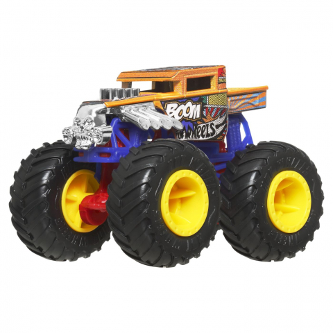 HOT WHEELS MONSTER TRUCK SI MASINUTA METALICA BONE SHAKER [6]