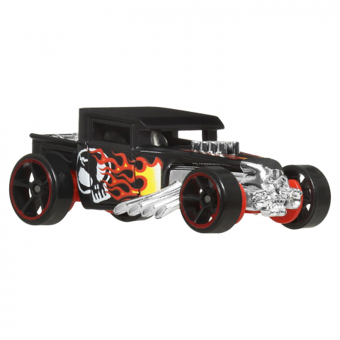 HOT WHEELS MONSTER TRUCK SI MASINUTA METALICA BONE SHAKER [8]