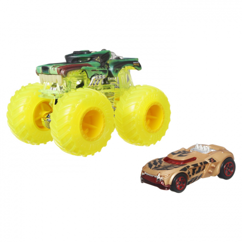 HOT WHEELS MONSTER TRUCK SI MASINUTA METALICA HOTWEILER [1]